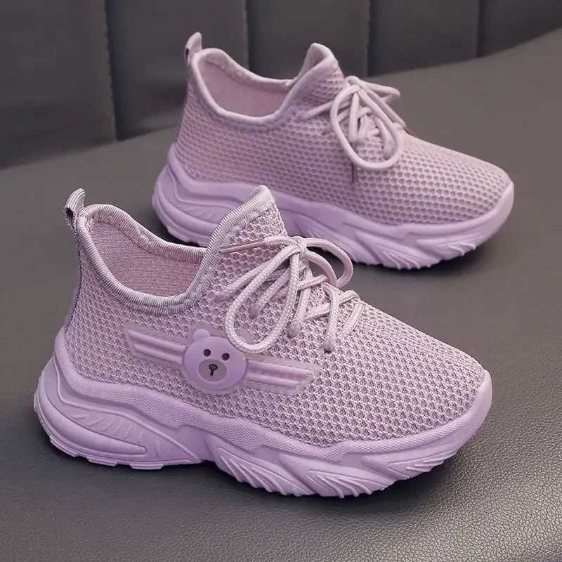 Athletic Outdoor New Girl Sneaker Comfort Versatile Fashion Boy Shoes Anti Slip Soft Sole Simple Child Sneakers Light Daily Casual Shoe ZapatillaY2501