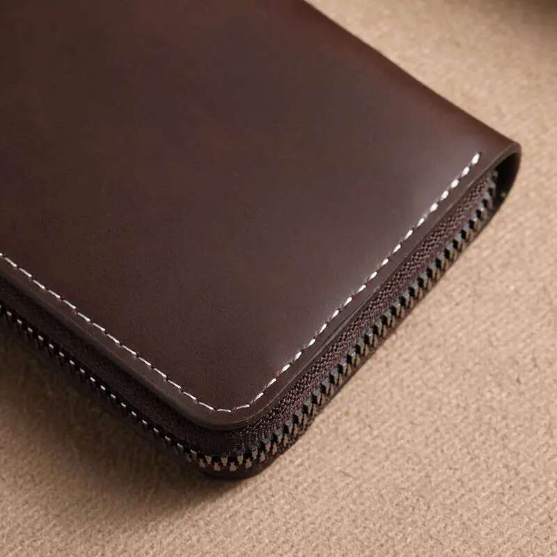 PU Leather Men'S Holder Small Zipper Short Wallet Solid Color Coin Purse Accordion Design ID Business Credit Card Case 1PC swissmilitary