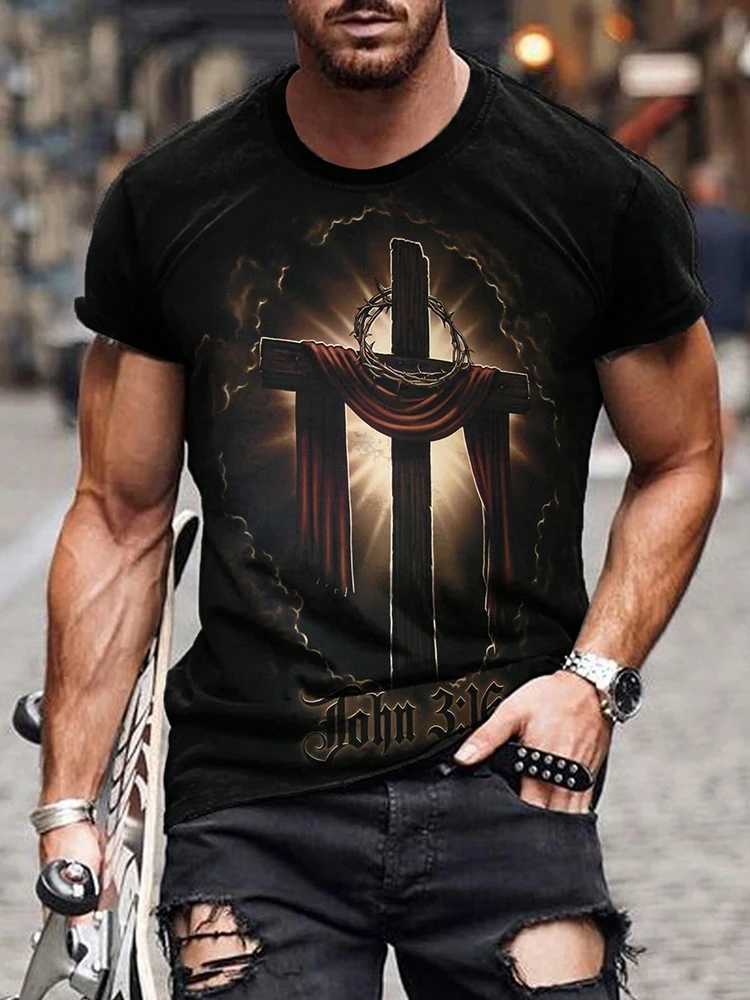 American Flag Print Mens T-shirt Summer Everyday Casual Mens T-shirt Outdoor Sports Short-sleeved Top Fashion Street Mens TeeXJ250117