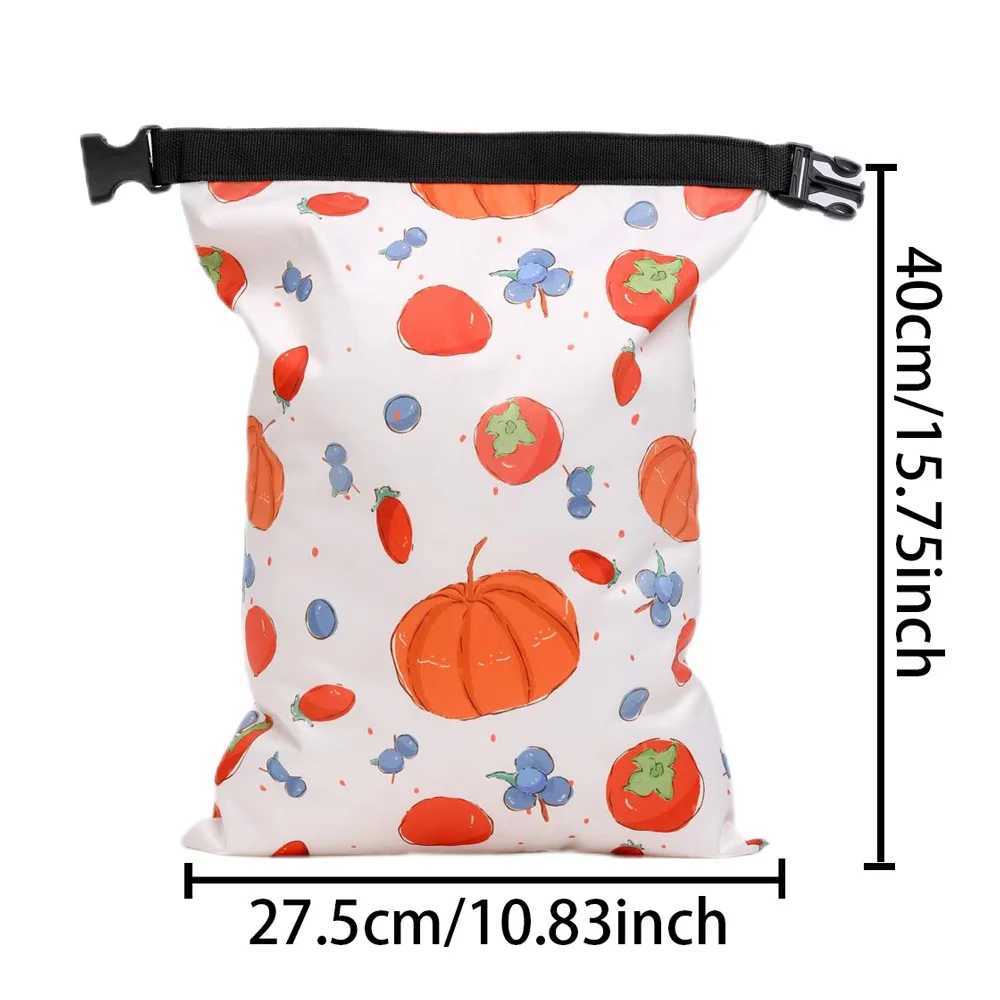 1pc Waterproof Wet Storage Bag Swimming Beach Bag For Outdoor Sports Make Up For Travel Storage Bag Baby Diapers Reusable BagsXJ250117