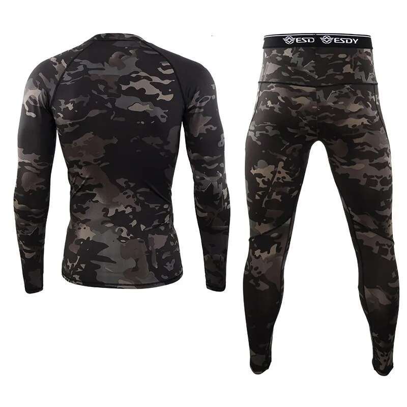 Ddmytiger China Domestic Men GYM Suits Compression Sports Fiess Sets Workout Exercise Jogging Hiking Top Long Tee Shirt Running Tights Tracksuit A Ddm