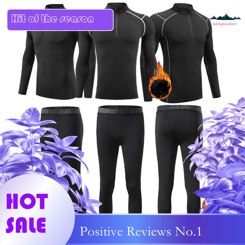 Ddmytiger China Domestic Men Kids Children GYM Fiess Tee Legging Sport Running Basketball Football Thermal Set Skiing Turtleneck Suit Base Long Johns 