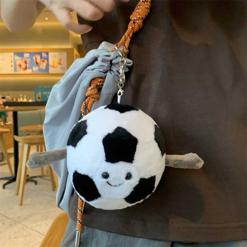 Ball Game Series Keychain Football Volleyball Stuffed Toy Plush Doll Basketball Baseball Cute Backpack Pendant Birtay Gift W250116