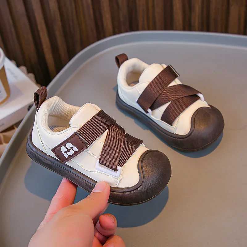 Athletic Outdoor New Children Sneakers Kids Casual Shoes Hoop Loop Sports Shoe Boys Girls Flexible Tennis Infant Baby Non-slip Flat Shoes C260130