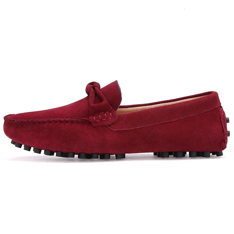 Men Loafers Walking Footwear Men Comfy Boat Casual Shoes Men Comfy Suede Shoes Men Flat Shoes Italian Shoes Lightweight 250113
