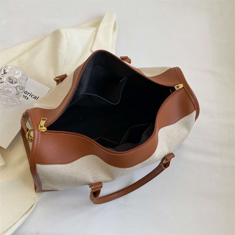 Women Tote Bag Casual Canvas PU Large Capacity Women Handbags Designer Shoulder Crossbody Bags Luxury Big Shopper Business Fitness Travel Work Bag