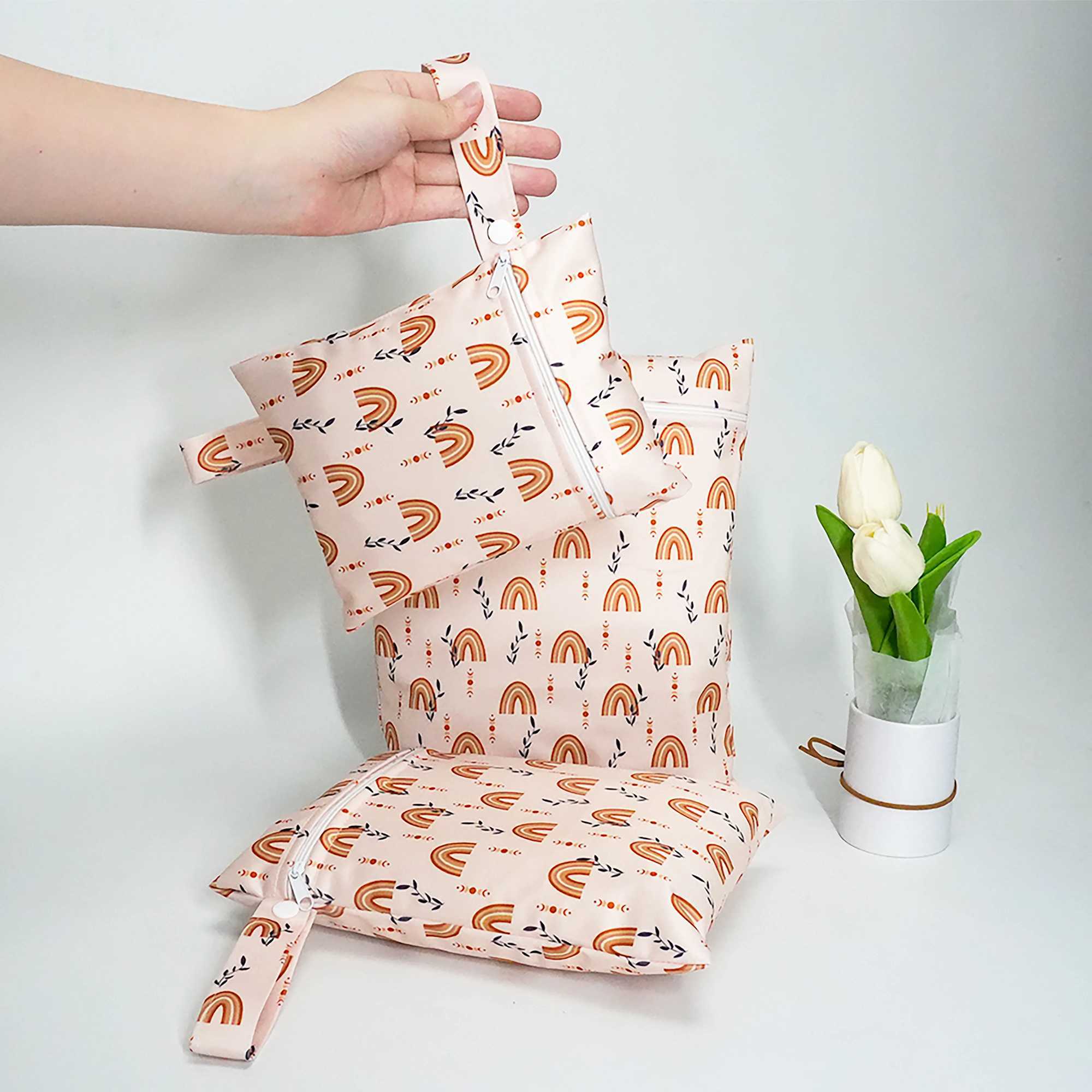 BIAI 3PCS Different Size Wet Storage Bag Baby Diapers Bag Travel Storage Wet Bags For Swimming Sports Christmas GiftXJ250117