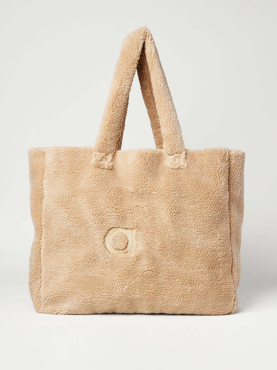 A624 Women's New Plush Handbag Large Capacity All-Match Fashion Trend Shoulder Tote Bag