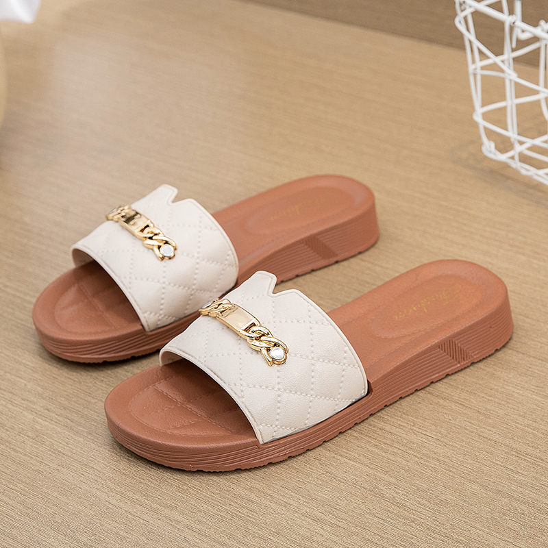 Women Slippers Fashion Indoor Wear Thick Sole Anti-slip Outdoor Wear Beach Comfort Versatile Multi Colors Free shipping