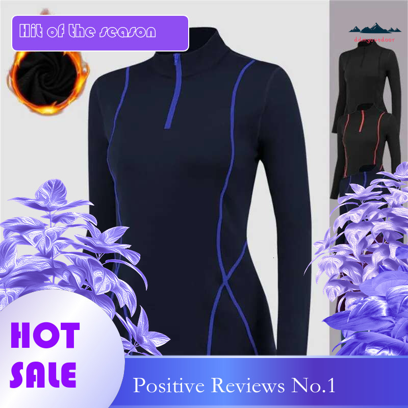 Ddmytiger China Domestic Women Fiess Tops Training Exercise Gym T Shirts Sport Yoga Running Long Cashmere Thick Veet Plush Turtleneck Tees Ddmytiger