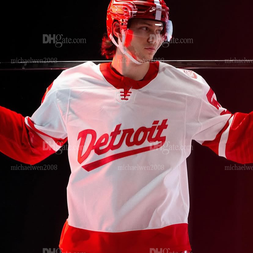 Personalized Custom Raymond 2025 Stadium Series Hockey Jersey Kane Veleno DeBrincat Seider Talbot Youth Any Name Number Embroidered Letter Number Desi