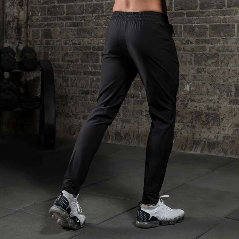 Ddmytiger China Domestic Running Gym Trousers Summer Men Silk Breathable Workout Sports Pocket Training Sweatpants Causal Drawstring Thin Joggers Pant