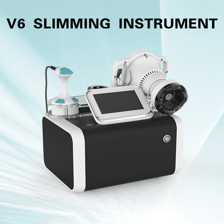 Upgrade Model V6 360 Body Slimming 40K Ultrasound Cavitation + RF Rolling Vacuum Massage Dredging Fat Removal Weight Loss Skin Firming Beauty Machine