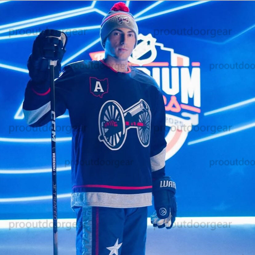 2025 Stadium Series Hockey Jersey Werenski Merzlikins Fantilli Ice Hockey Jerseys Any Name Number Mens Womens Youth