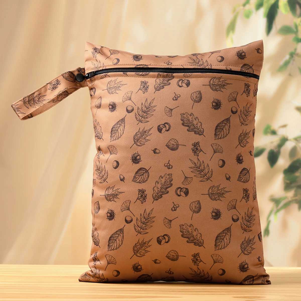 Elinfant Recycled Fabric Waterproof Storage BagLarge Size 26X36cm Outdoor Wet Dry BagPortable Diaper BagXJ250117