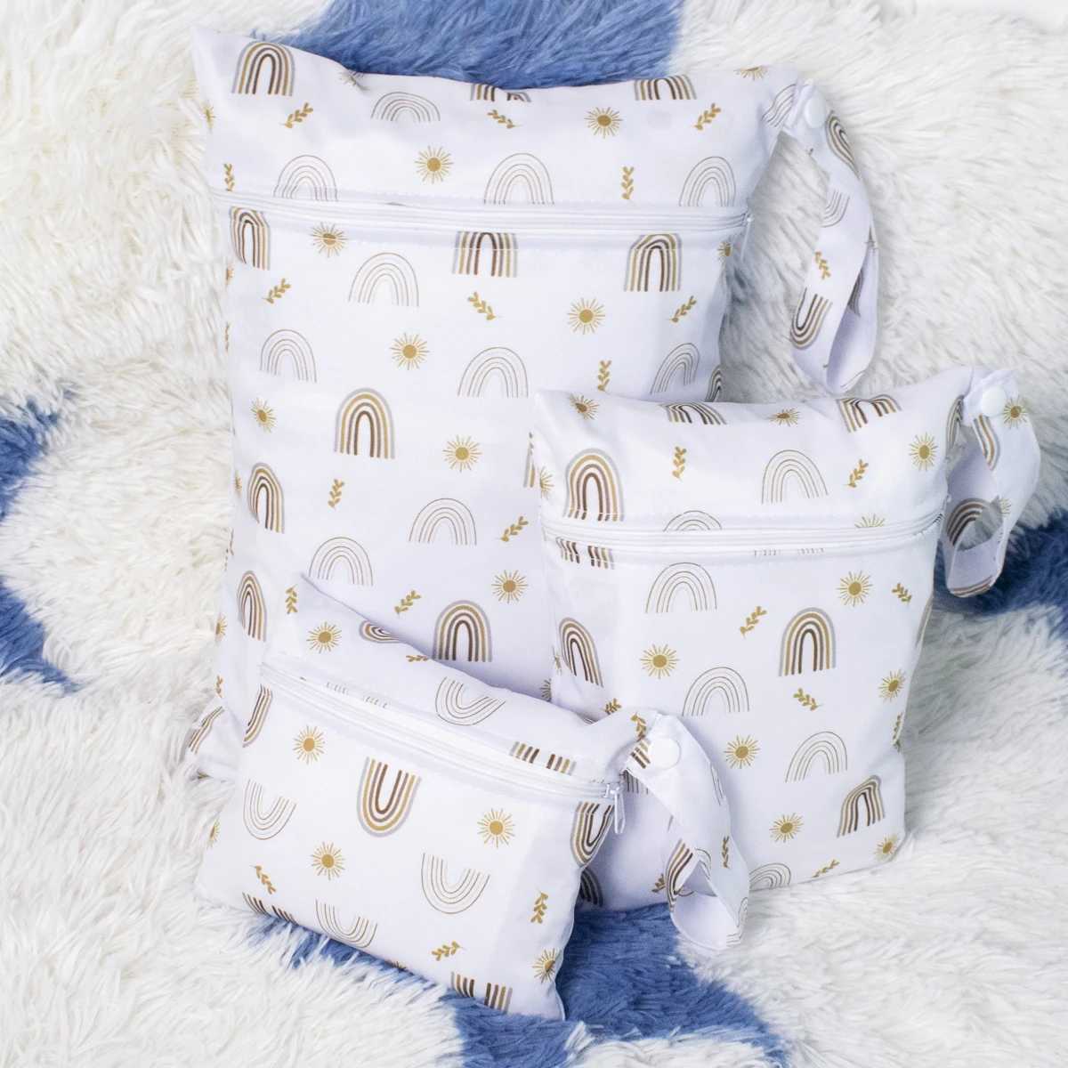 3PCS Travel Wash Cosmetic Bag Waterproof Diaper Bag Portable Storage Bag Yoga Sprots Bag Swimming Laundry Storage BagXJ250117