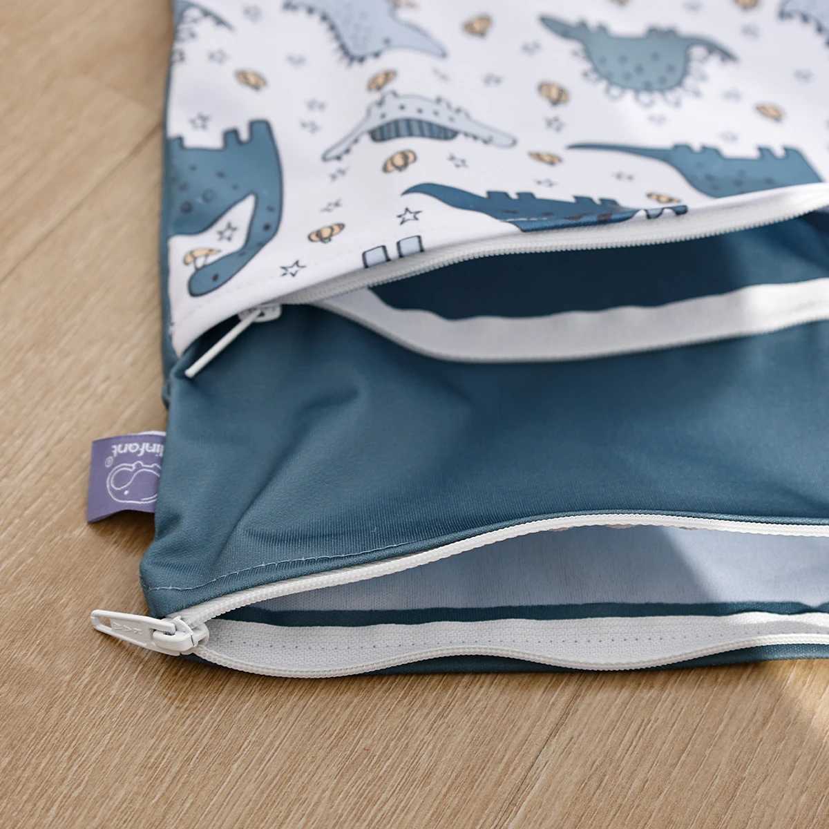 Elinfant Polyester Waterproof Diaper Bag Large Capaci Wet/Dry Bag For HalloweenXJ250117