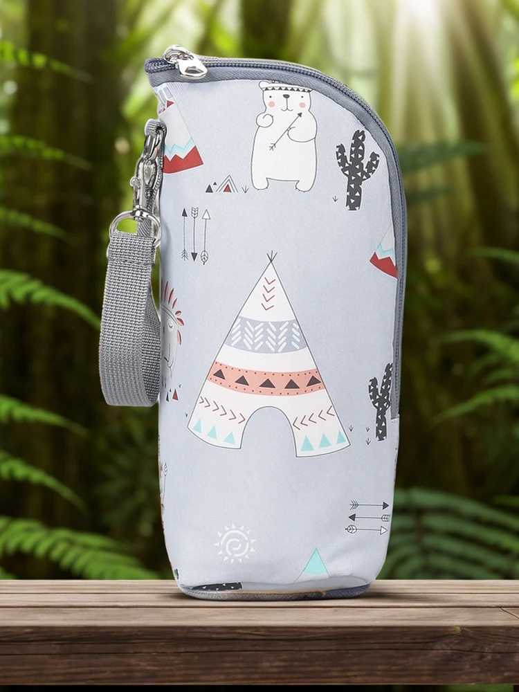 Insulated Baby Bottle Bags Breastmilk Cooler Waterproof Baby Bottle Bag Portable Thermal Bottle Bag Travel Baby Bottle HolderXJ250117