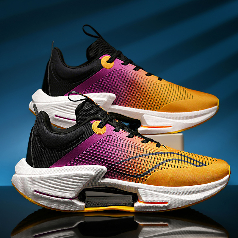 Men Women Sports Shoes Thick Sole Running Shoes Breathable Basketball Shoes Shock-absorbing Multi Color Free shipping