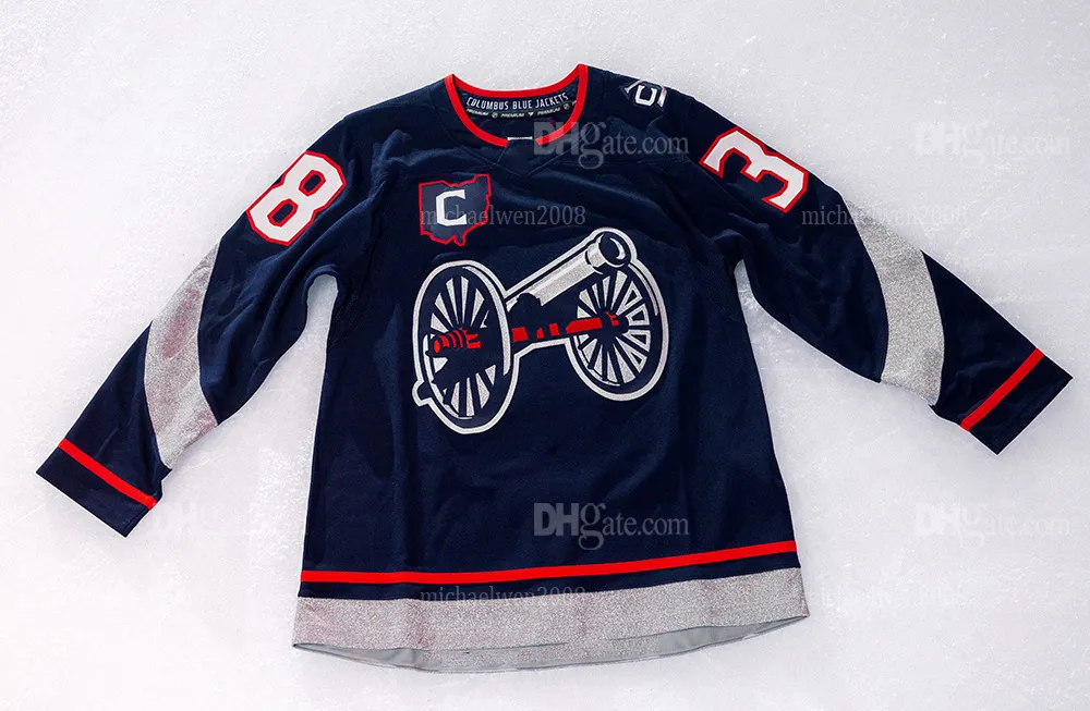 Columbus Blue Jacket 2025 Stadium Series Hockey Jersey Adam Fantilli Johnny Gaudreau Boone Jenner Kent Johnson Ivan Provorov Zach Were