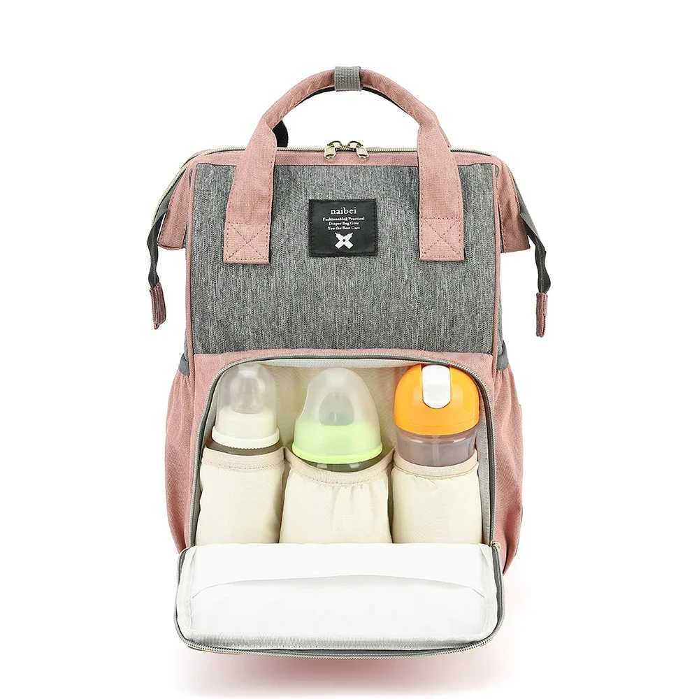 Nappy Changing Baby Nursing Bags Baby Diaper Bag Waterproof Backpack Fashion Mummy Materni Mother Brand Mom Backpack for MomXJ250117