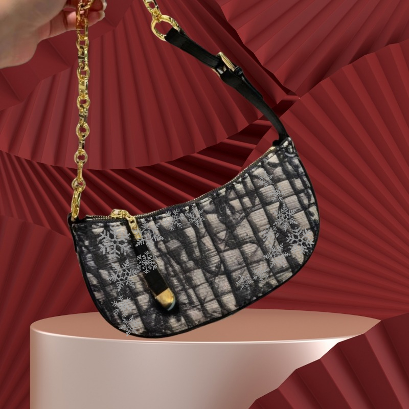 Designer Shoulder Bag Classic Vintage Luxury Handbag Womens Fashion Crossbody Bag Luxury High-end Handbag Thread Purse