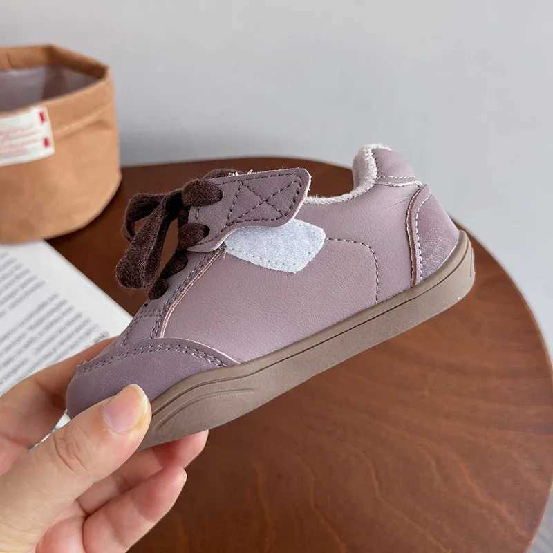 Athletic Outdoor Autumn Winter Children Sport Training Shoes Boys Girls Moral Training Fashion Running Sneakers Kids Soft Soled Casual ShoesY250116KFW