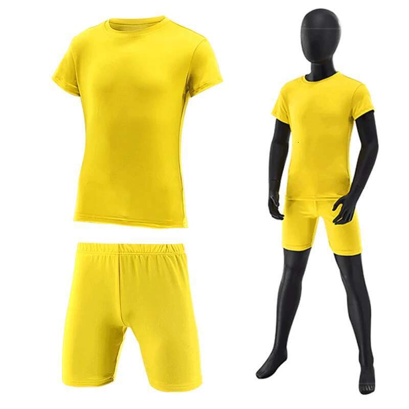 Ddmytiger China Domestic Children Kids Boy Girl Tracksuits Fiess Short Tee Shorts Tight Sport Running Set Soccer Basketball Football Jersey Suit J Ddm
