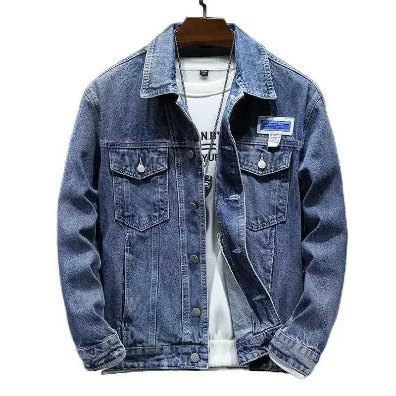 Workwear Jean Jacket Mens New Casual Denim Jacket In Spring And Autumn W250116