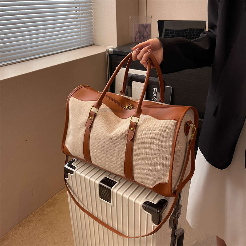 Women Tote Bag Casual Canvas PU Large Capacity Women Handbags Designer Shoulder Crossbody Bags Luxury Big Shopper Business Fitness Travel Work Bag