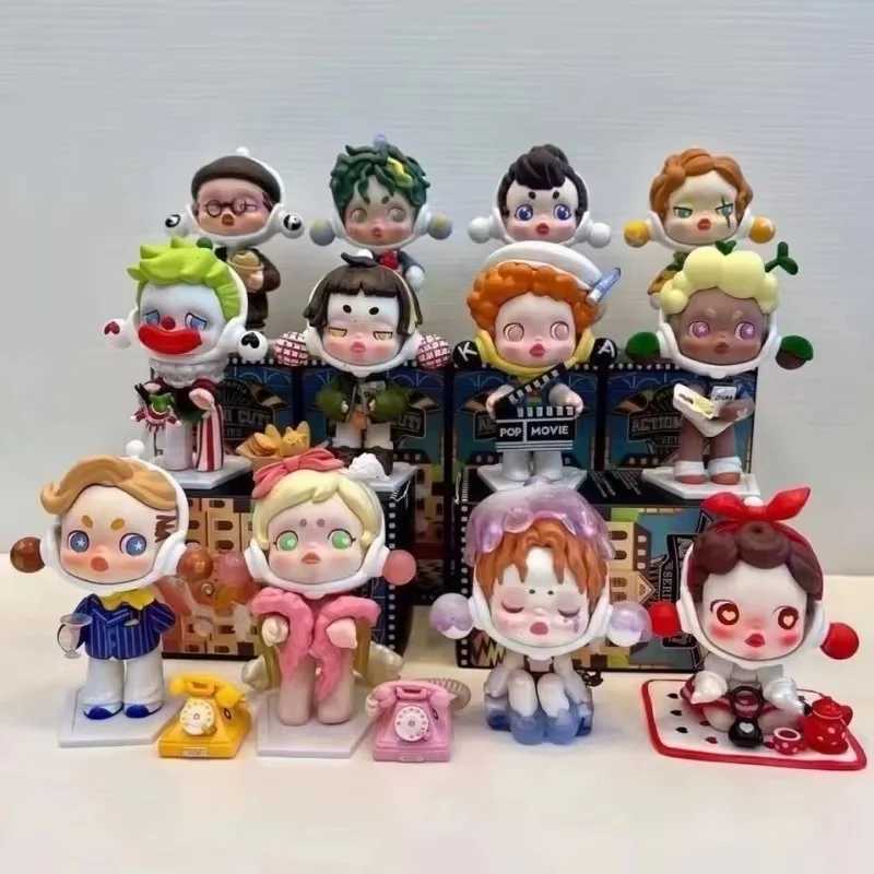 New Anime Skullpanda Action Cut Series Blind Box Toys Anime Mystery Box Collectible Figure Model Cute Kawaii Designer Kids Gifts W250116