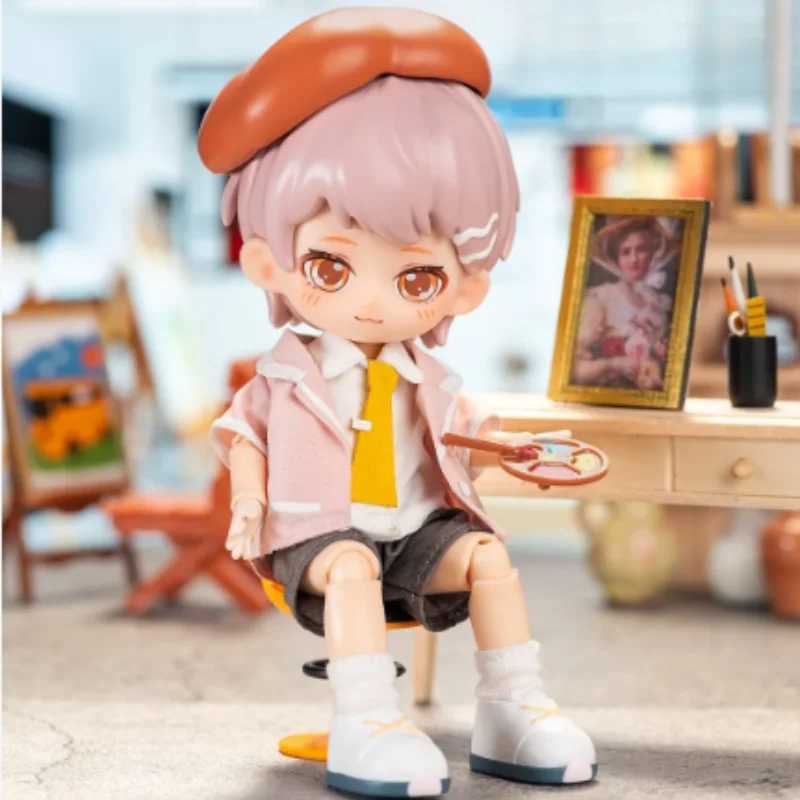 PEETSOON Male Classmate Series Blind Box Mystery Box 1/12 Bjd Obtisu1 Dolls Cute Action Anime Figure Kawaii Toys Gift W250116