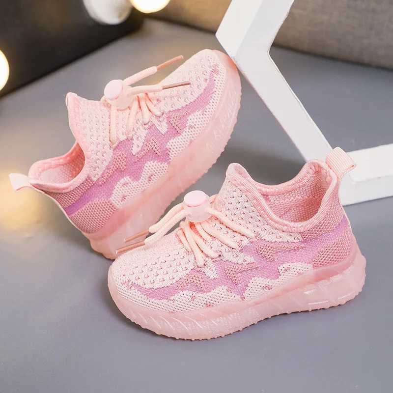 Athletic Outdoor Shoes Tennis Sneakers for Girl Sports Shoes Kid Shoes Sneakers Girls Boys Casual Running Boy Young Mesh Shoes Child SneakerY250116925