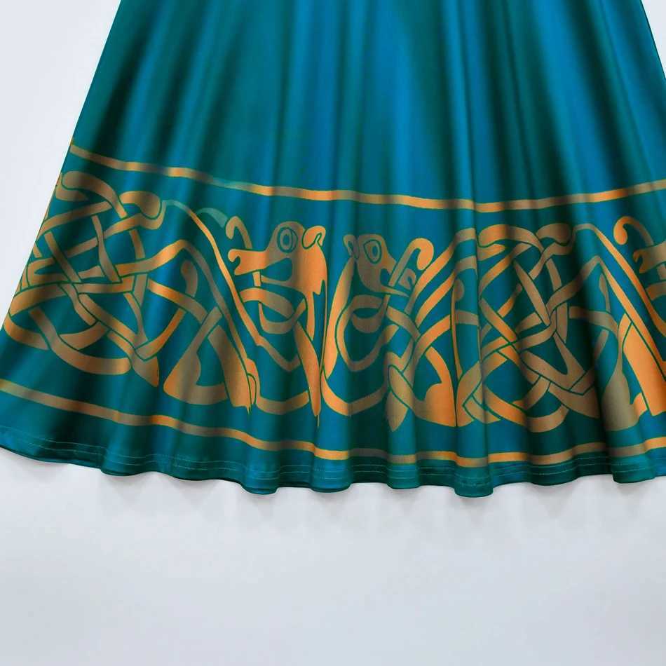Merida Costume Girl Cosplay Princess Clothes Kid Full Sleeve Fancy Dress Halloween Carnival Children Disguise Par Outfit 2-10YXJ250117