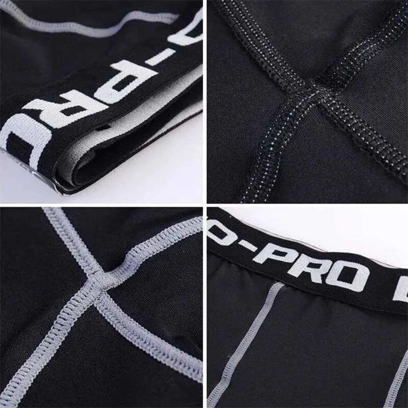 Ddmytiger China Domestic Men Running Tights GYM Student Boy Pants Male Basketball Football Soccer Fiess Workout Exercise Sport Cropped Legging Ddmytig