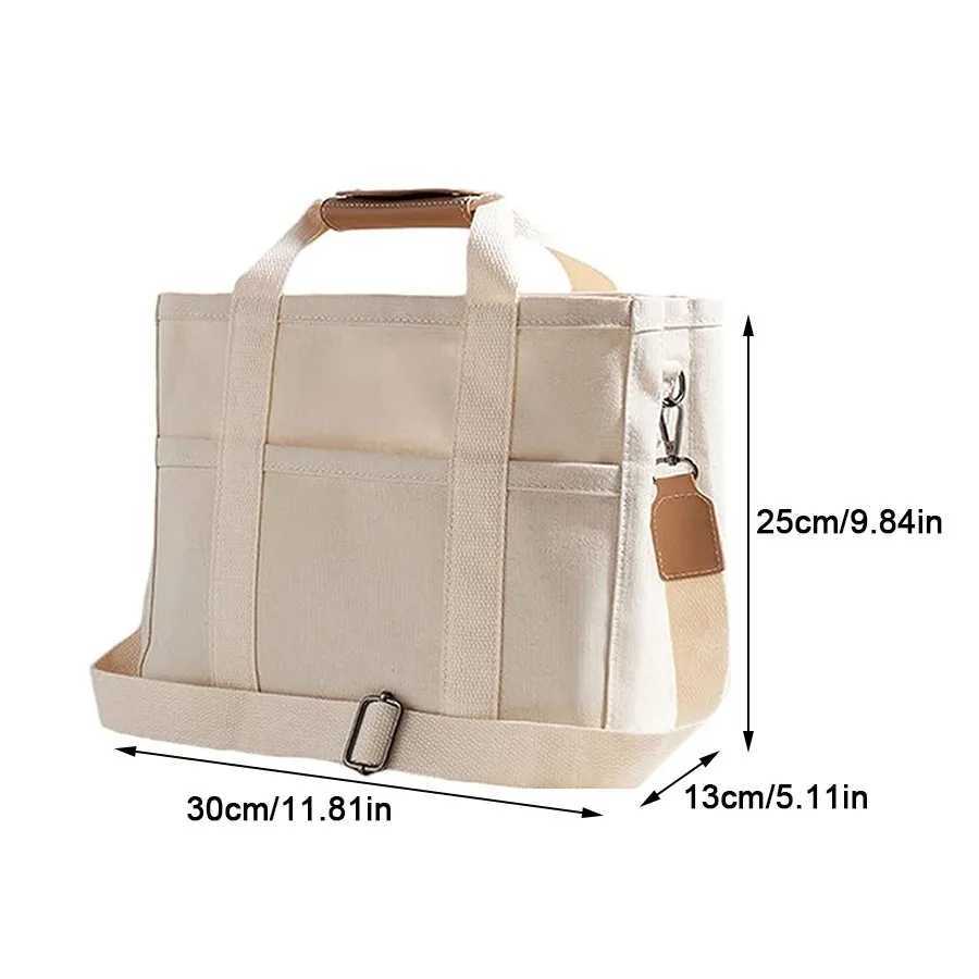 Womens Fashion Canvas Handbags Baby Care Diaper Bags Mom Shoulder Bag Large Capaci Feeding Bottle Storage Mummy Crossbody BagXJ250117