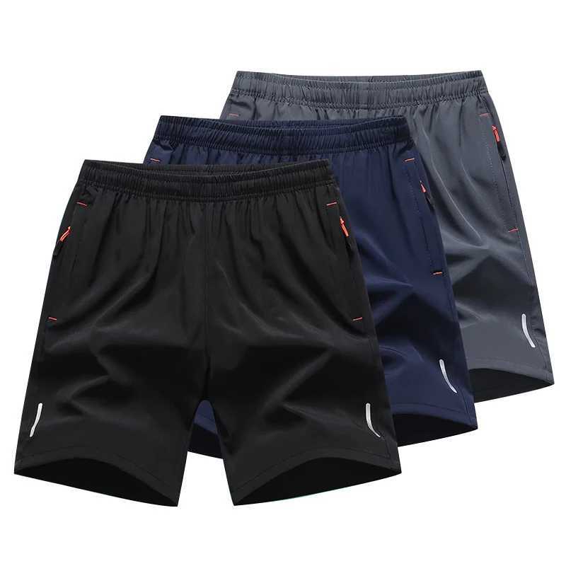M-8XL Plus Size Mens Sports Shorts Summer New Arrival New Comfortable Elastic Waist Clothing Male Breathable Short TrousersXJ250117