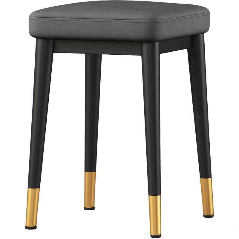 0157 Light for home use, stackable square latex cushion, living room small stool, modern simple and creative dining table round stool