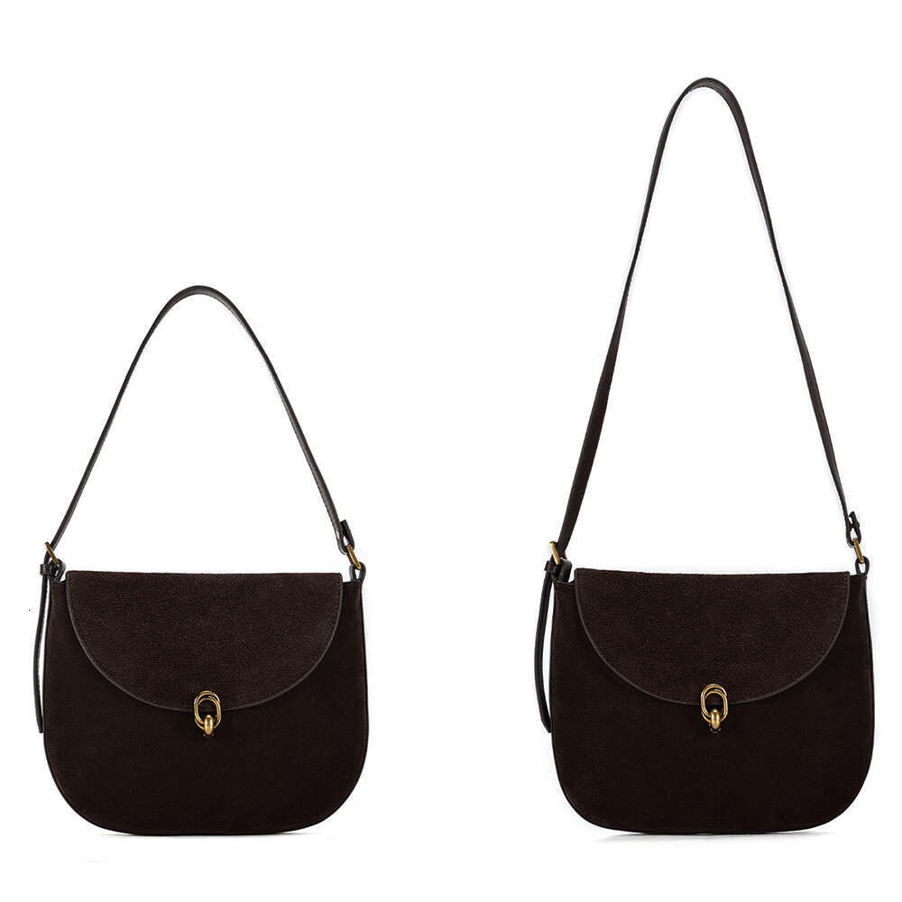 1pc JOGUJOS women's leather velvet fashionable shoulder bag, large capacity, style, polyester lining, solid color, top handle, rotating lock clos