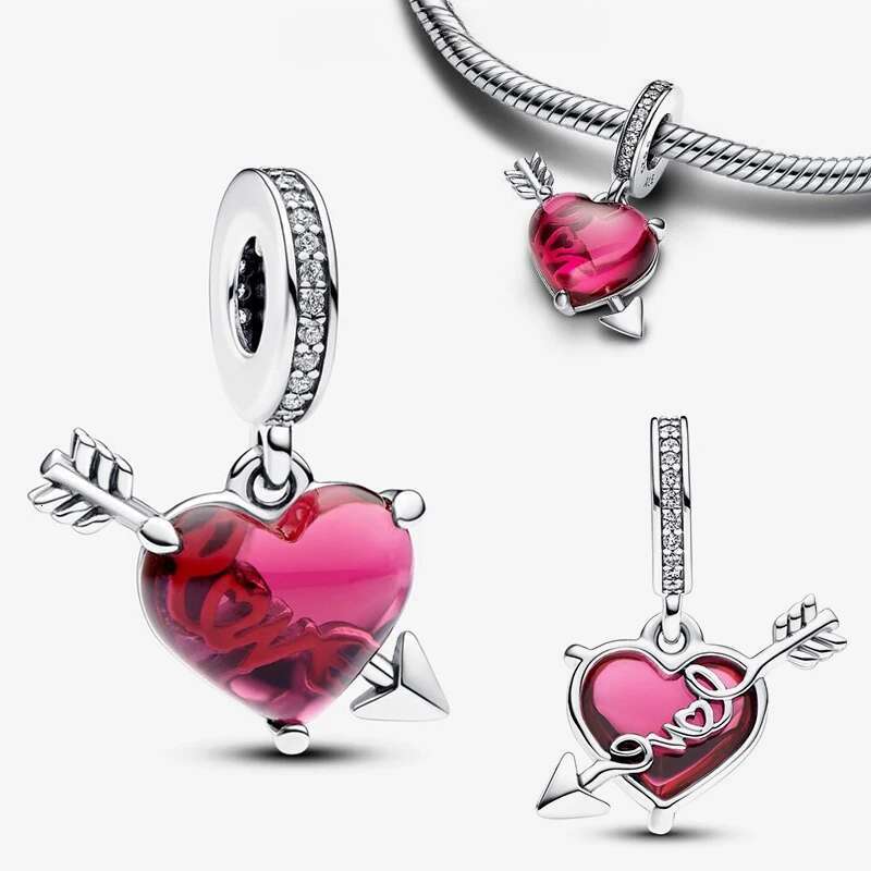 Classics 925 Sterling Silver Sun Moon And Stars Charm Beads Fits Silver snake chain Bracelets DIY for Women Heart Pendants Bead Jewelry Gifts