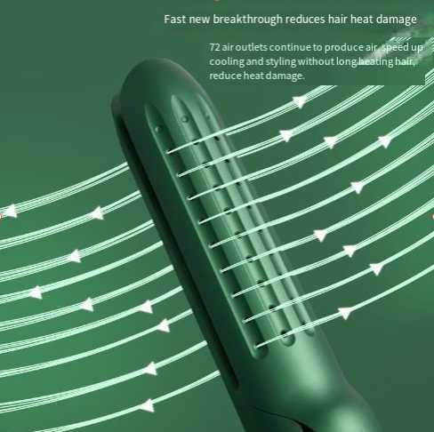 Straightening splint Curling and straightening stick Cold air set straight air plastic curling iron straightening fluffy clip