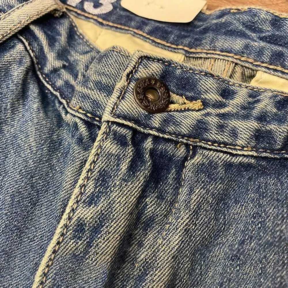 Mens Street Distressed Jeans 2024 Summer Fashion Workwear Retro Medium Pants Motorcycle Casual Loose Big Pocket Y2K ShortsXJ250117