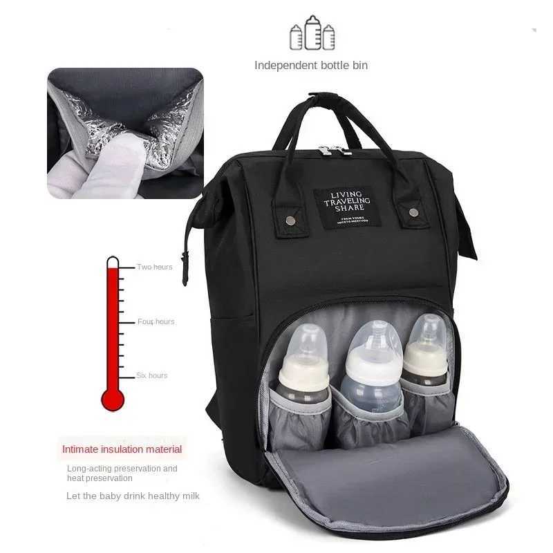 Nappy Backpack Diaper Bag Mummy Large Capaci Bag Mom Baby Multi-Function Waterproof Outdoor Travel Diaper Bags for Baby CareXJ250117