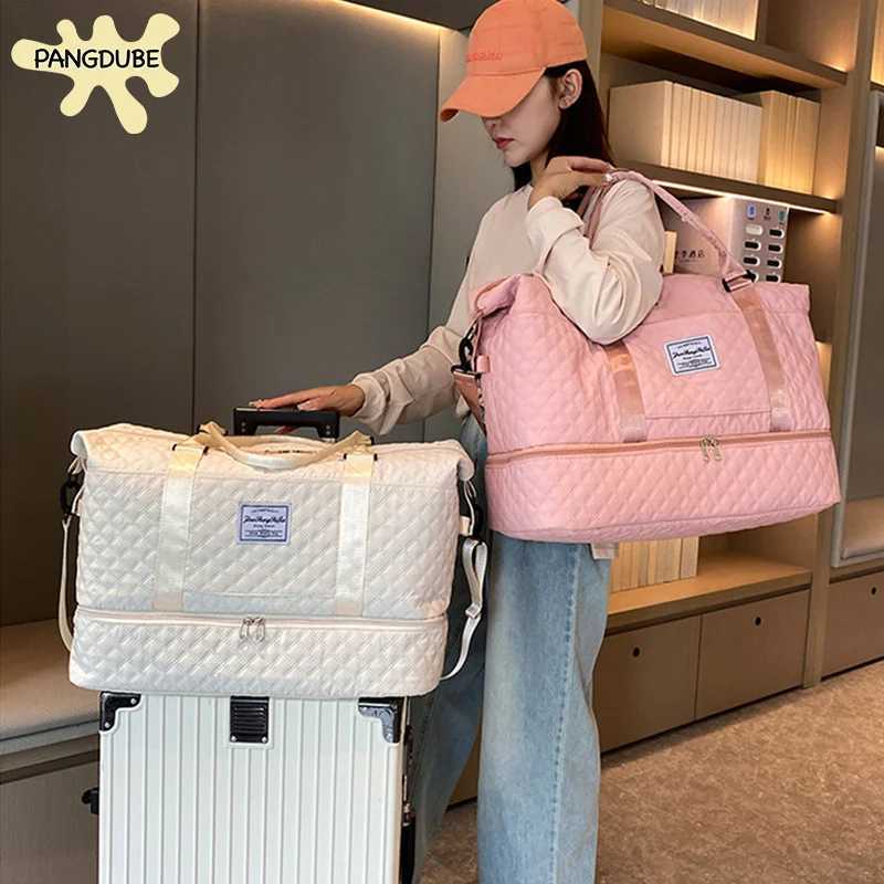 PANGDUBE High Capaci Wet Bag for Mom and Baby Diaper Bag Mommy Materni Bag for Baby Travel Bag Sports Tote Yoga Gym BagsXJ250117