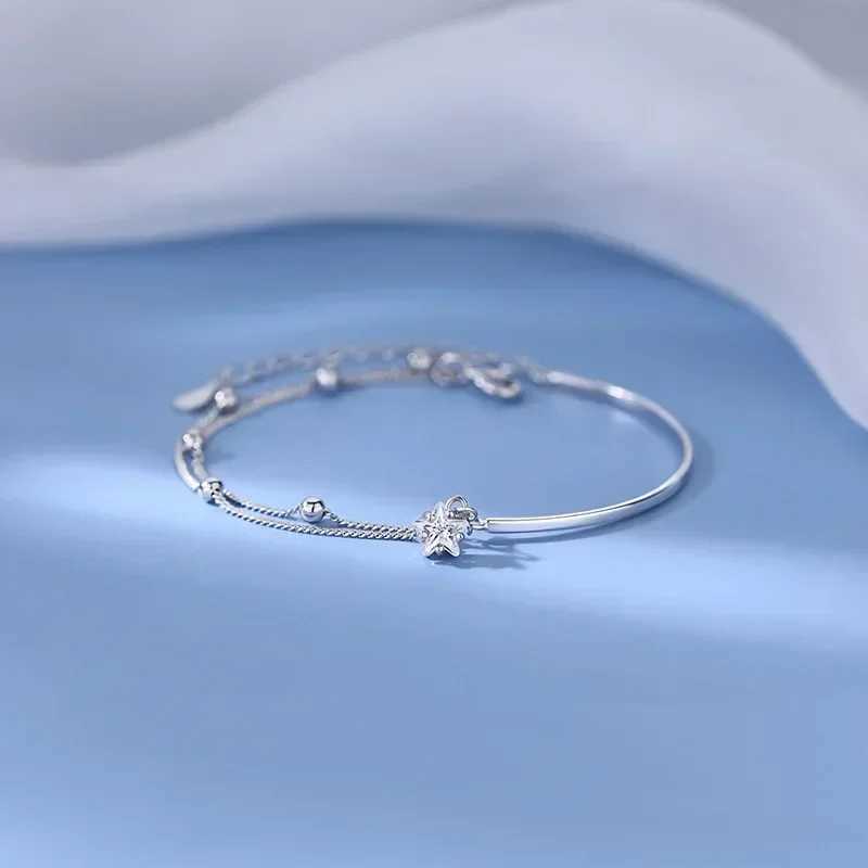 2024 New 925 sterling silver Beautiful stars Bracelets for women korean fashion designer party Wedding Jewelry Holiday giftsXJ250117