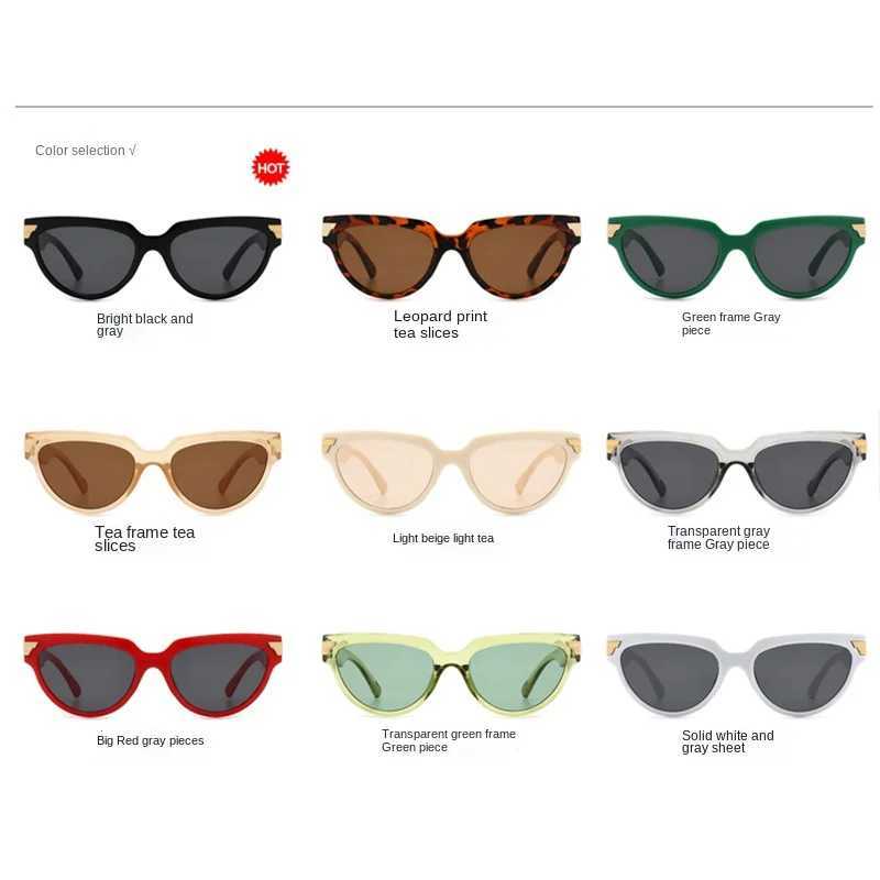 New Small Rectangle Sunglasses Women 2022 Luxury Brand Classic Cat Eye La Sexy Fashion Sun Glasses Shades For Women UV400 W250116