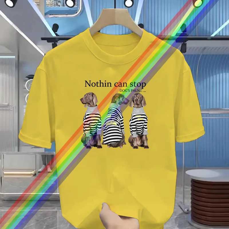 Summer New Shang Mens Short-sleeved Letter T-shirt Design Fashionable Mens T-shirt Breathable Versatile Slim Version Mens TopXJ250117