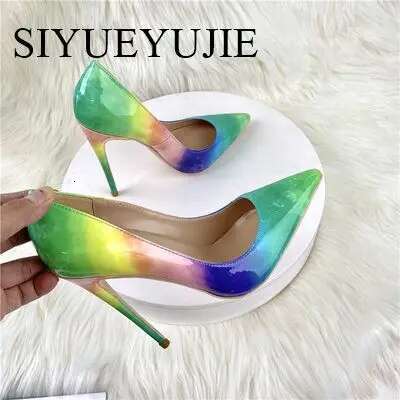 Classic Black patent leather High Heels Woman Pumps 12cm Tacones Pointed Toe Stilettos Talon Femme Sexy Wedding Shoes