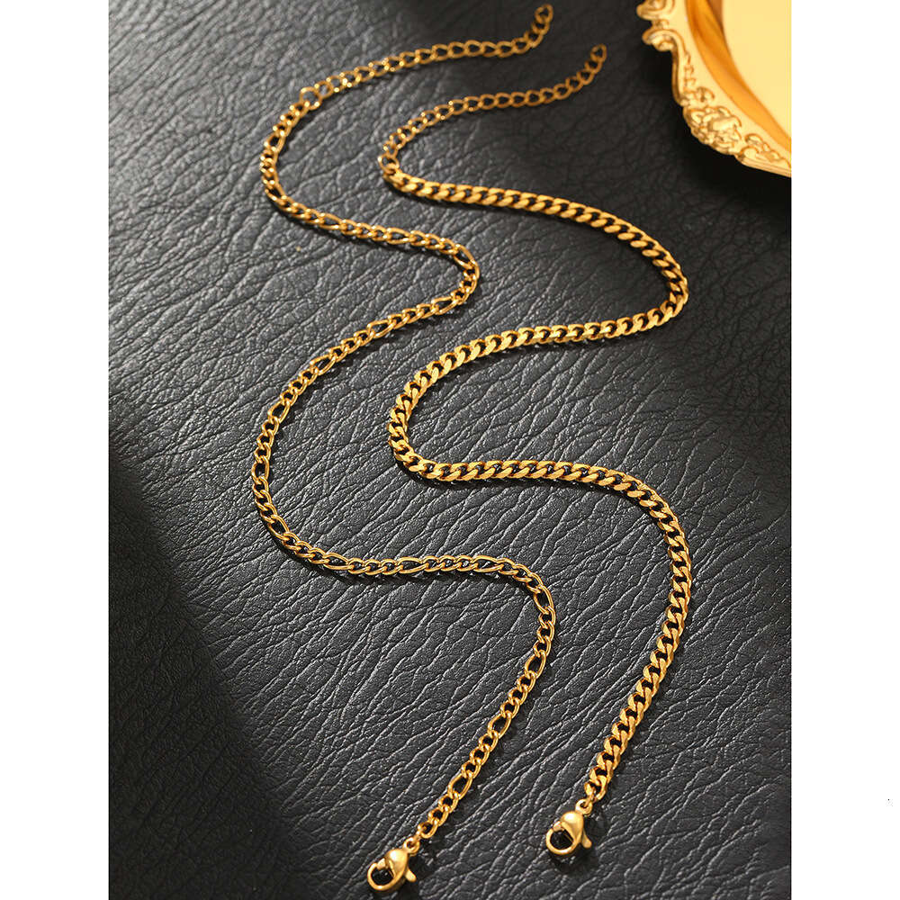 Minimalist fashionable Bohemian ankle with stainless steel personality, nd layered foot chain for accessories