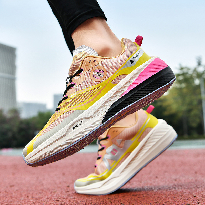 Men Women Sports Shoes Thick Sole Fashion Basketball Shoes Running Shoes Shock-absorbing Training Multi Color Free shipping